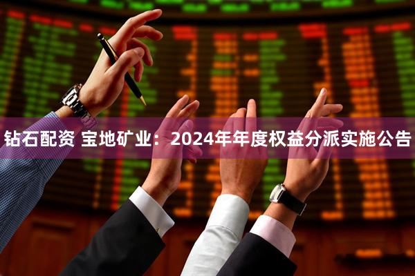 钻石配资 宝地矿业：2024年年度权益分派实施公告